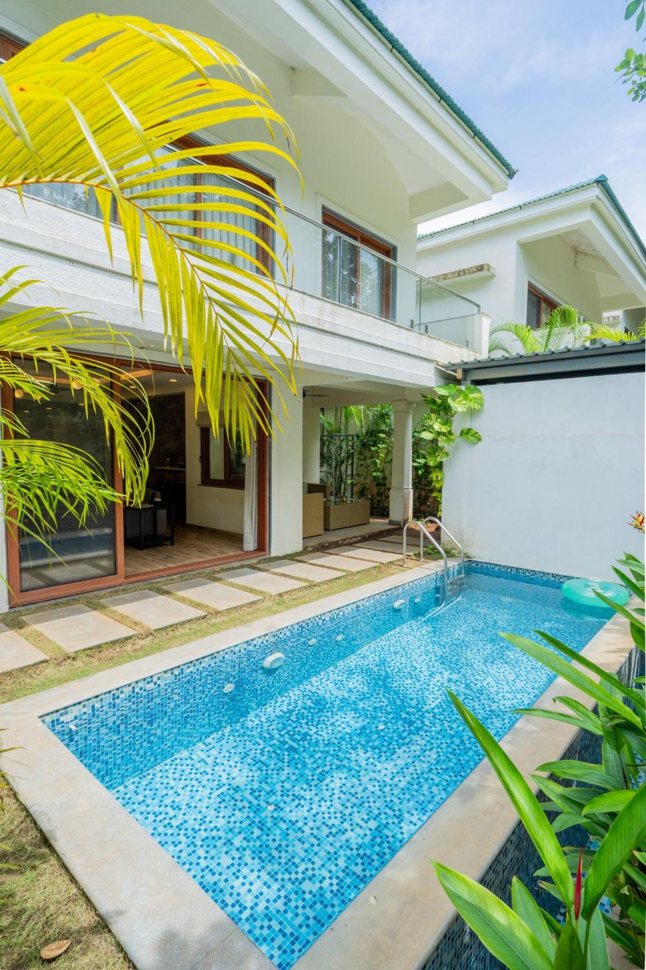 Elivaas 3 Bhk Pvt Pool & Bar - Villa Valerie Oxel Buitenkant foto